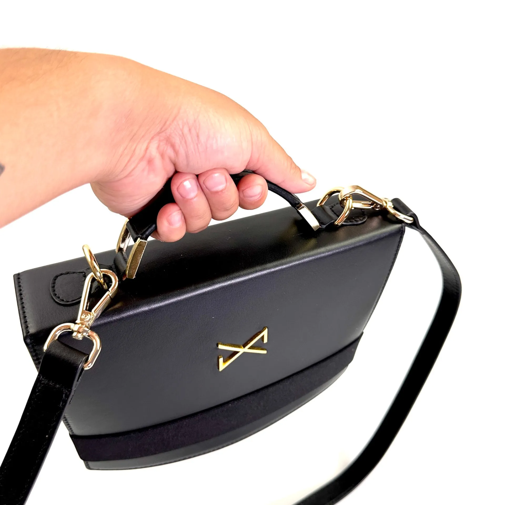 Daniel Chong THE FOLDER BLACK* Bolsos De Piel