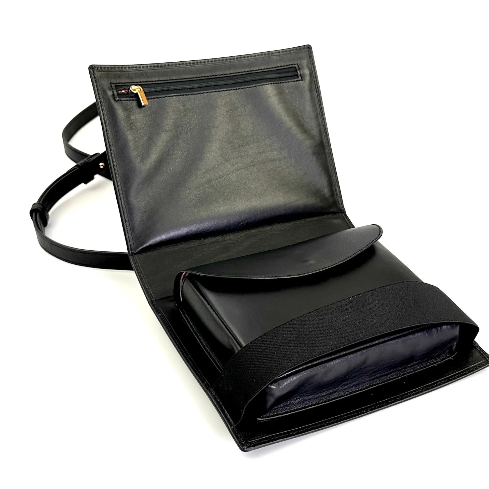 Daniel Chong THE FOLDER BLACK* Bolsos De Piel