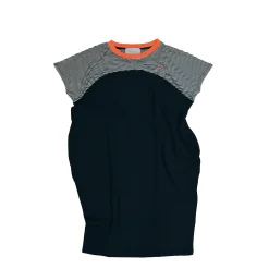 Daniel Chong VESTIDO OVER RAYAS FRONTALES*Mujer Mujer